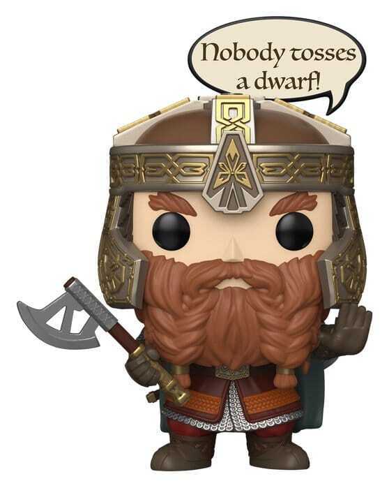 Funko Pop! Movies: The Lord of The Rings - Gimli #2028 Vinyl Figure