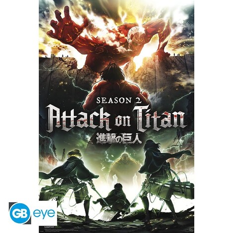 Attack On Titan - Poster Maxi 91.5x61 - Key Art - FP4506