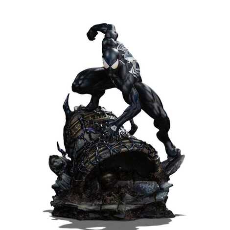 Marvel BDS Art Scale Statue 1/10 Spider-Man Black Costume 20 cm - IS33408