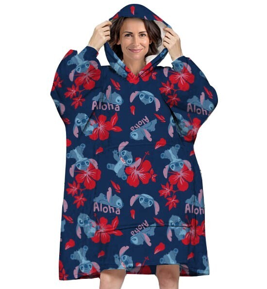 Lilo & Stitch Sweat Poncho - AYM-084STITCH-SPAD