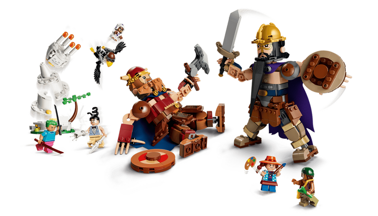 LEGO One Piece Dorry vs. Brogy – Giants of Little Garden - 75644