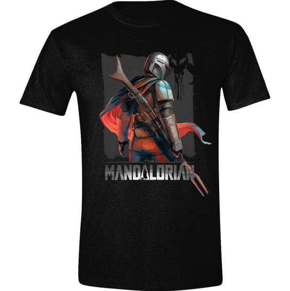 Star Wars The Mandalorian Mando Pose T-Shirt - TS516MAN- L