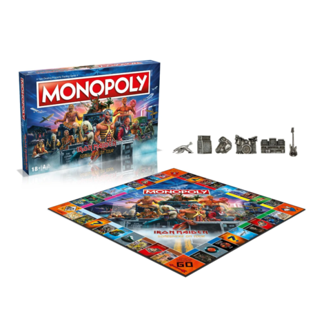 Monopoly Iron Maiden Somewhere on Tour - WM01790