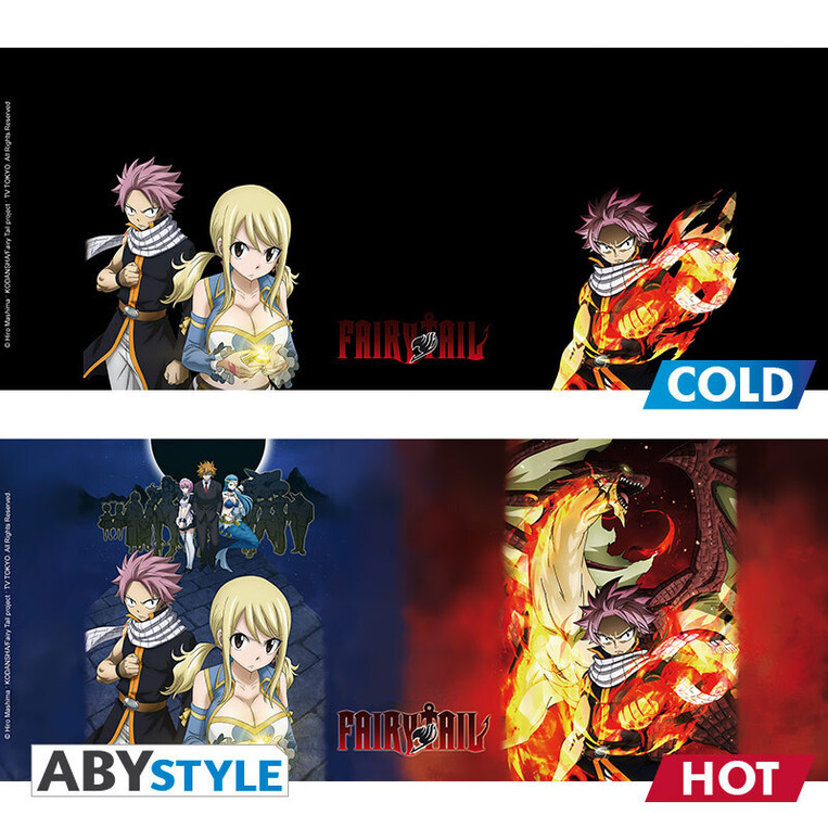 Fairy Tail - Mug Heat Change - 460 ml - Natsu & Lucy - ABYMUG880