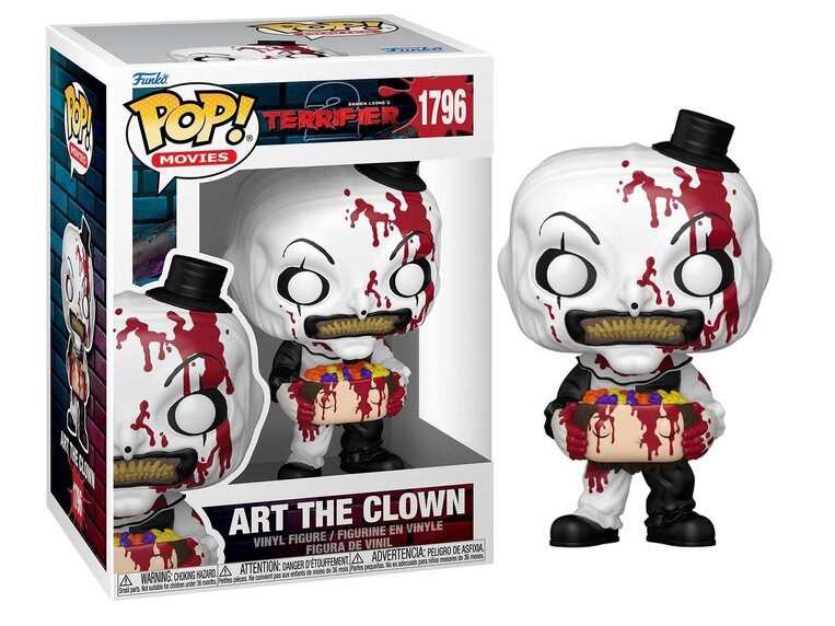 Funko POP! Terrifier 2 - Art the Clown with Candy Filled Head #1796 Figure