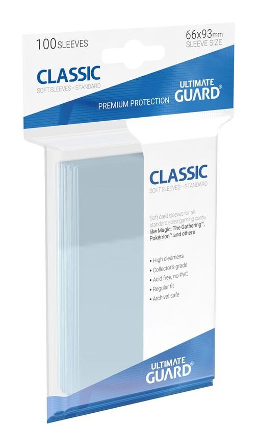 Ultimate Guard Classic Sleeves Standard Size (100) - UGD010001