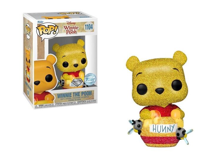 Funko POP! Disney - Winnie the Pooh (Diamond Collection) #1104 (Exclusive) Figure