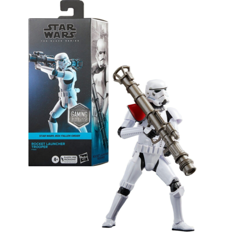 Star Wars - Black Series Rocket Launcher Trooper Action Figure (15cm) - F7005