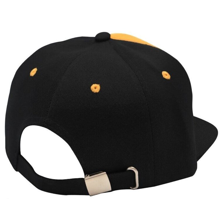 One Piece Snapback Cap Black & Yellow Trafalgar - ABYCAP020- One Size