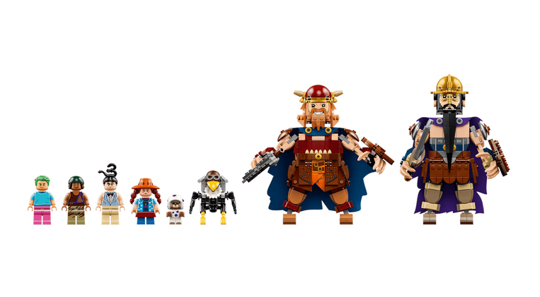 LEGO One Piece Dorry vs. Brogy – Giants of Little Garden - 75644