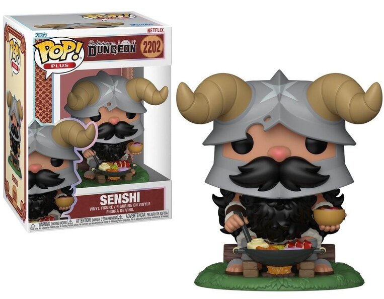 Funko POP! Plus: Delicious in Dungeon - Senshi #2202 Figure 