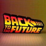 Back to the Future LED-Light Logo 25 cm - FIZZ2084