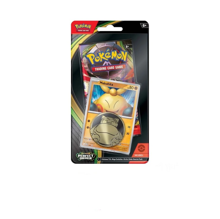 Pokémon TCG: Mega Evolution-Perfect Order Checklane Blister Makuhita - POK103741