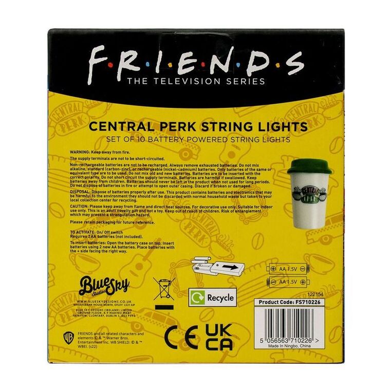 Friends Coffee Cup String Lights - FS710226