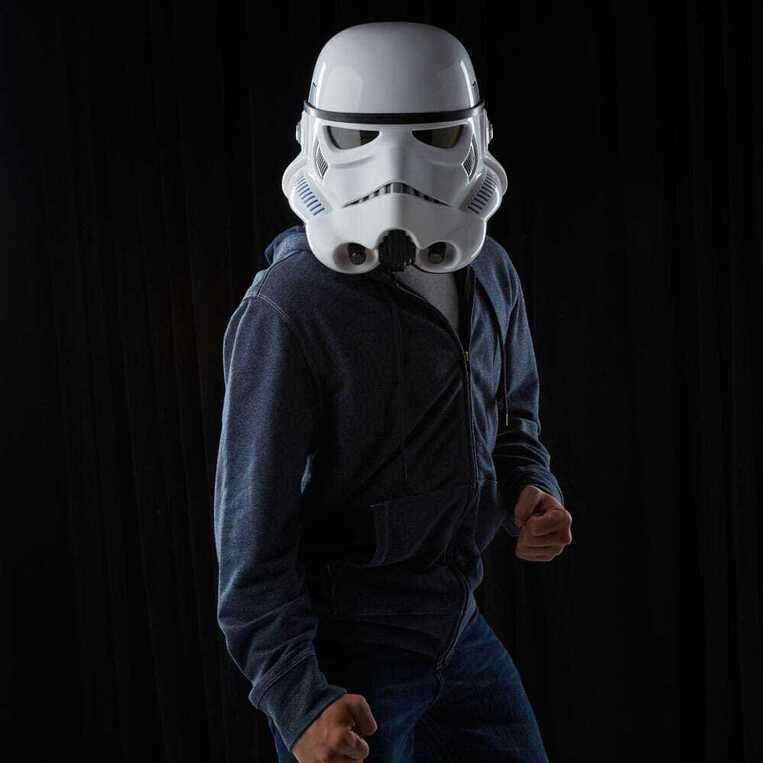 Star Wars Rogue One Black Series Electronic Helmet Imperial Stormtrooper - B7097