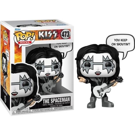 Funko POP! Rocks: Music KISS - The Spaceman (R&R All Night) #473 Figure 