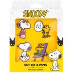 Snoopy 4 Pin Set - SET4P006