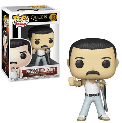 Funko Pop! Rocks Queen Freddie Mercury Radio Gaga  #183