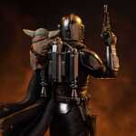 The Mandalorian & Grogu Art Scale Statue 1/10 The Mandalorian and Grogu 25 cm - IS33665