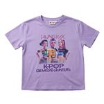 KPop Demon Hunters Huntrix Purple t-shirt - NW1749- 6