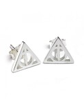 Harry Potter Deathly Hallows Stud Earrings Sterling Silver - ESE0054
