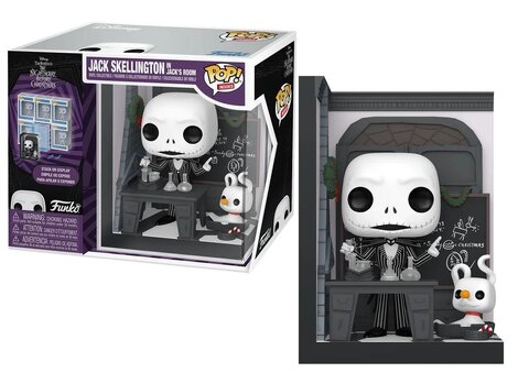 Funko POP! Book Nook: Disney: The Nightmare Before Christmas - Jack Skellington's Room Figure 