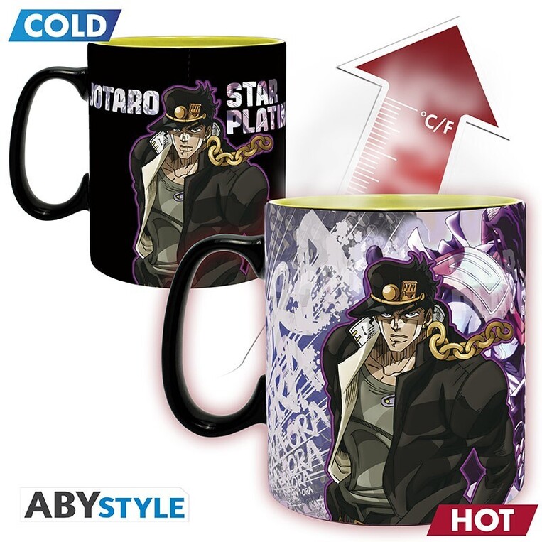 Jojo's Bizarre Adventure - Mug Heat Change - 460 Ml - Jotaro Dio - ABYMUGA447