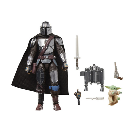 Star Wars: Vintage Collection Deluxe - Mandalorian & Grogu Action Figure (10cm) - G2532