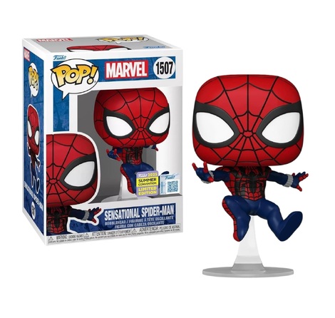 Funko POP! Marvel - Sensational Spider-Man #1507 (SDCC 2025 Exclusive Figure)