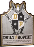 Daily Prophet - Wooden Wall Plaque - NN7052