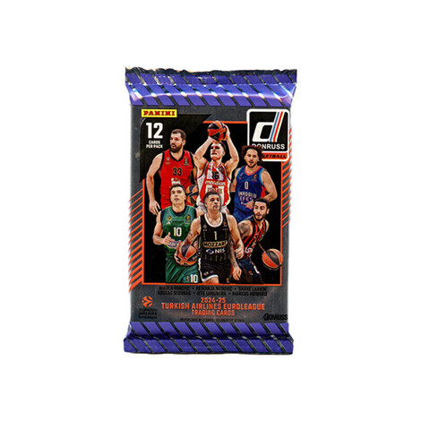 Panini Donruss Turkish Airlines EuroLeague Basketball 1 booster 2024-25 (12 cards)