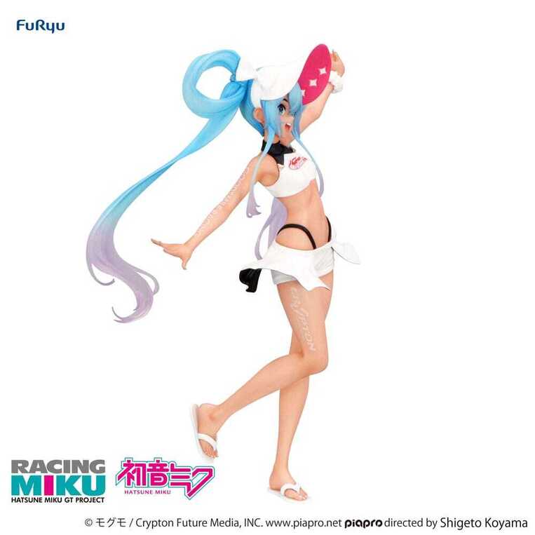 Hatsune Miku GT Project Trio-Try-iT PVC Statue Racing Miku 2024 Summer Holiday Ver. 23 cm - FRYU50267