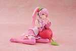 Hatsune Miku PVC Statue Desktop Cute Figure Sakura Miku Cherry Cushion Ver. 13 cm - TAPR451874500