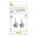 Harry Potter Platform 9 3/4 Silver Plated Earrings - EWE0011
