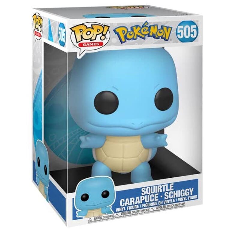 Funko POP! Pokemon - Squirtle #505 Supersized Figure (Limited)