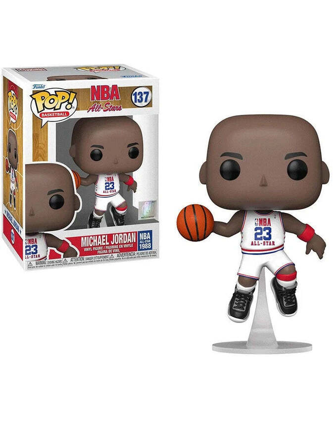 Funko Pop! Basketball: NBA All Stars - Michael Jordan (1988 ASG) #137 Vinyl Figure
