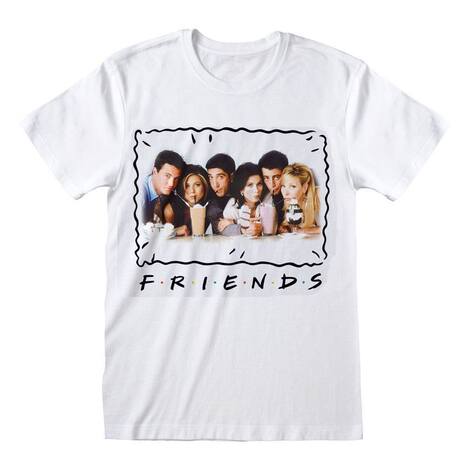 Friends T-Shirt Milkshakes (White) - FRE00016TSW