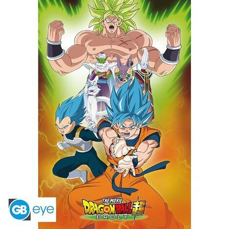 Dragon Ball Broly Poster Maxi 91.5x61 Group- ABYDCO555