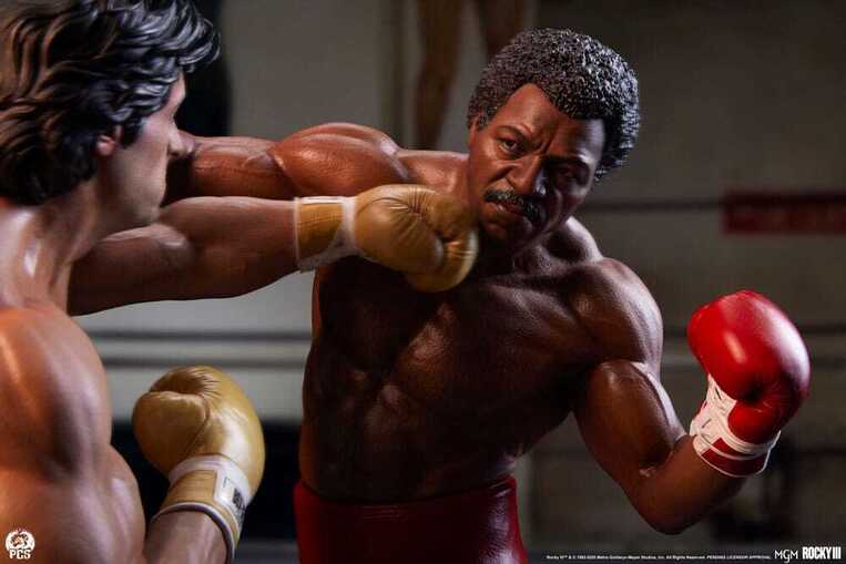 Rocky III Diorama 1/4 Statue Rocky Balboa & Apollo Creed 48 cm - PCSROCKYIIIDIO14