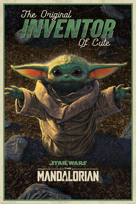 Star Wars The Mandalorian Poster (The Original Inventor of Cute 61 x 91 cm) - PP34805