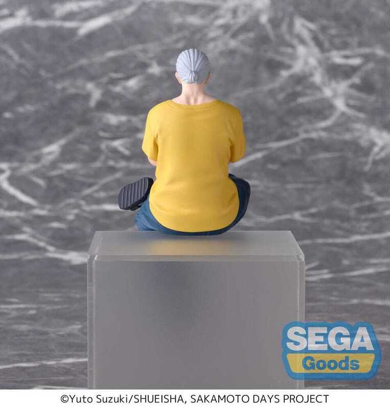 Sakamoto Days PM Perching PVC Statue Taro Sakamoto Serious Ver. 14 cm - SEGA45420