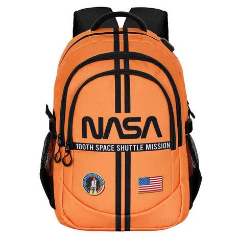 Nasa Orange Backpack Plus Nasa Lines - KMN06926