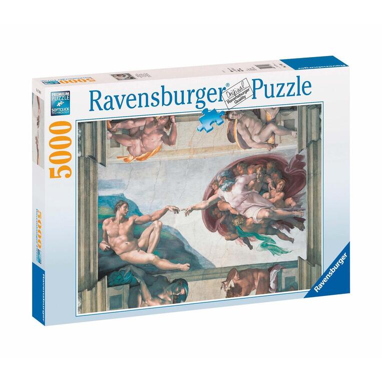 Ravensburger Puzzle 5000 Τεμ Michelangelo Η Δημιουργία