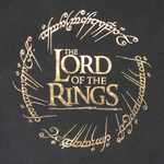 Lord Of The Rings – Gold Foil Logo Inc. Acid Wash T-Shirt) - LOR02314TSB