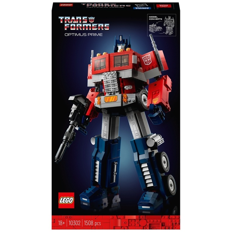 LEGO Icons Transformers Optimus Prime - 10302