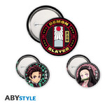 Demon Slayer Badge Pack - Tanjiro & Nezuko - ABYACC574