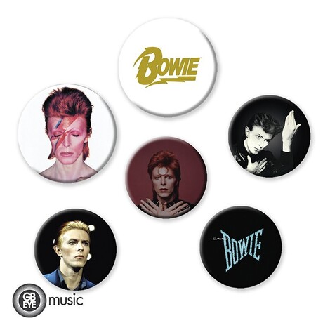 David Bowie - Badge Pack - Mix X4 - BP0737