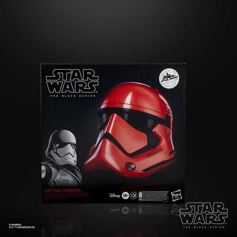 Star Wars Galaxy's Edge Black Series Electronic Helmet Captain Cardinal - F0013