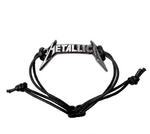 Metallica Wrist Strap: Classic Logo (Metal) - HRWL456