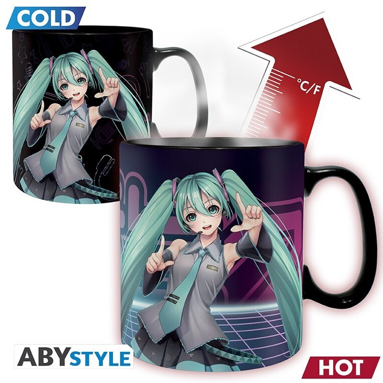 Hatsune Miku - Mug Heat Change - 460 Ml - ABYMUGA459